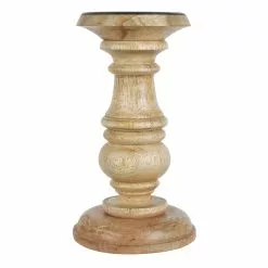 Top 10 ???? 8 Pack: 8" Wood Carved Pillar Candle Holder by Ashland® ????
