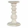 Deals ???? Whitewashed Wood Carved Pillar Candle Holder by Ashland® ???? -Ashland Sales 10639303 1