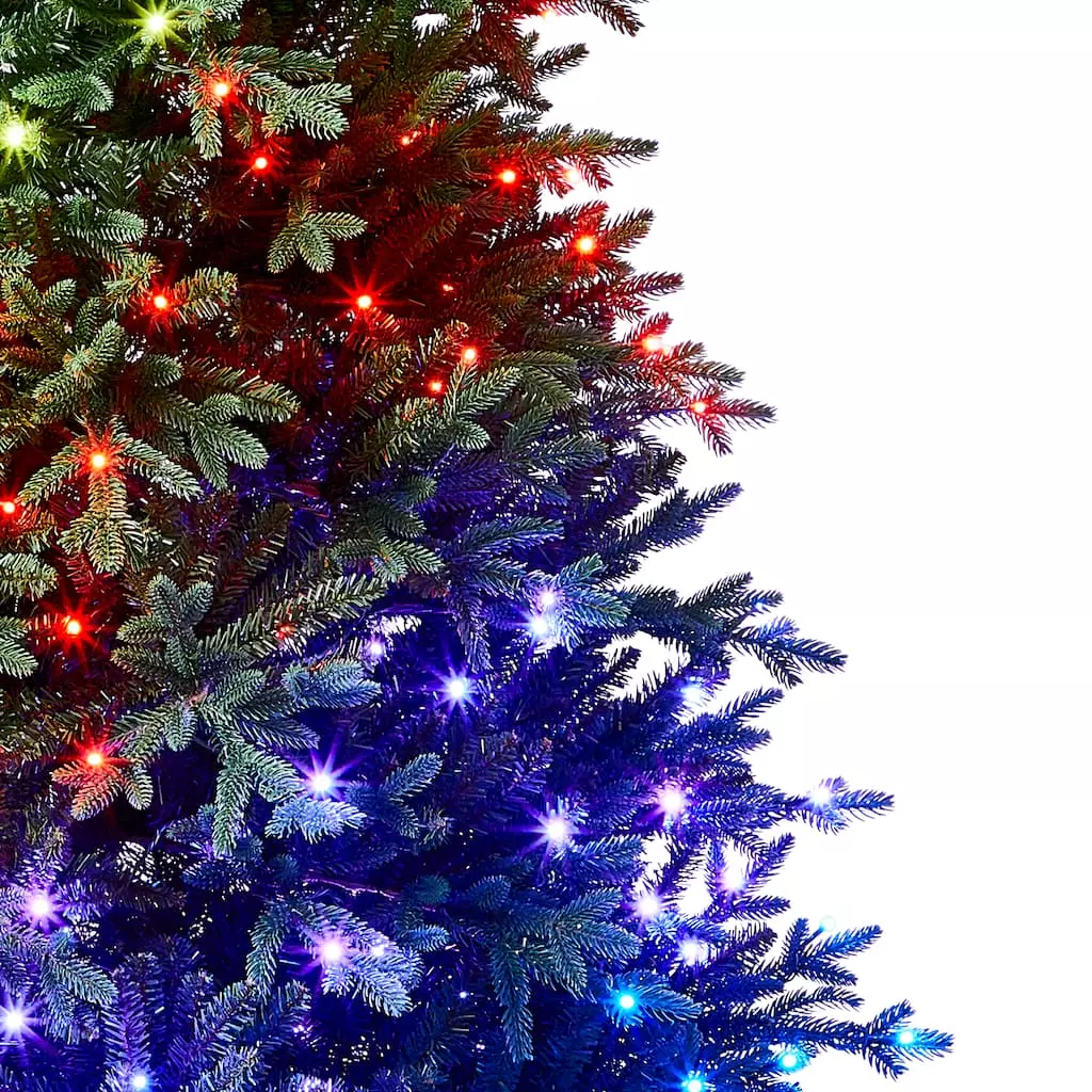 Cheap ???? 7.5ft. Pre-Lit Laurel Pine Artificial ???? Christmas Tree, Multicolor Twinkly™ LED Lights by Ashland® ???? 6 Cheap ???? 7.5ft. Pre-Lit Laurel Pine Artificial ???? Christmas Tree, Multicolor Twinkly™ LED Lights by Ashland® ???? - Image 4