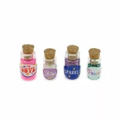 Hot Sale ✔️ 12 Pack: Mini Glass Glitter Bottle Set by Ashland® ???? -Ashland Sales 10661516 2 1