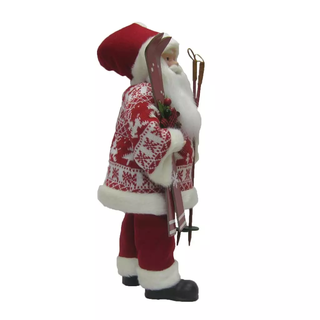 Buy ???? 18" Santa in Red Sweater with Skis by Ashland® ???? 4 Buy ???? 18" Santa in Red Sweater with Skis by Ashland® ???? - Image 2