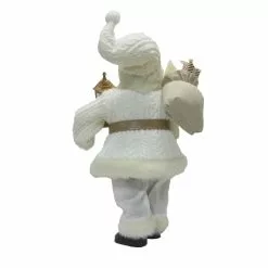 Brand new ???? 18" Santa in White Knit Fur Robe with Gifts by Ashland® ???? -Ashland Sales 10670919 3