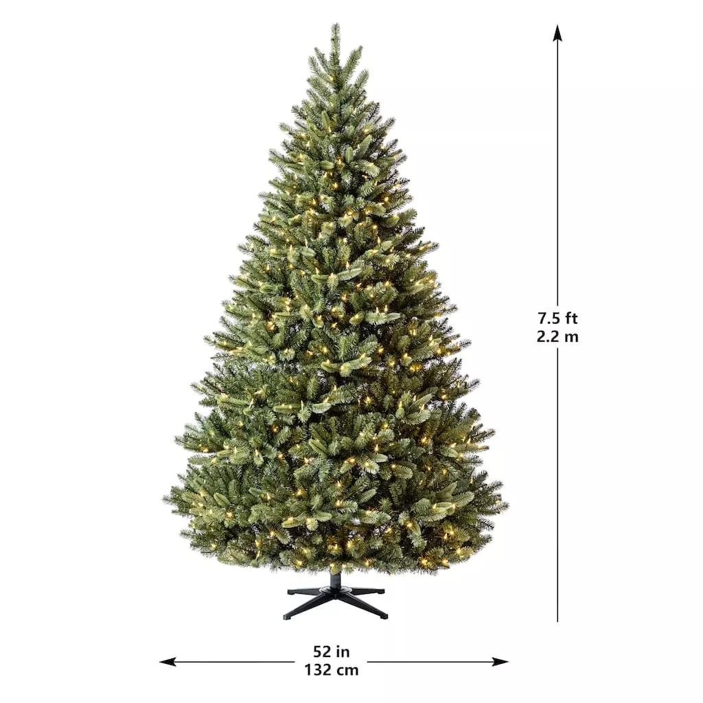 Promo ???? 7.5ft. Pre-Lit Aspen Pine Quick Set® Artificial ???? Christmas Tree, Warm White LED Lights by Ashland® ???? 8 Promo ???? 7.5ft. Pre-Lit Aspen Pine Quick Set® Artificial ???? Christmas Tree, Warm White LED Lights by Ashland® ???? - Image 6