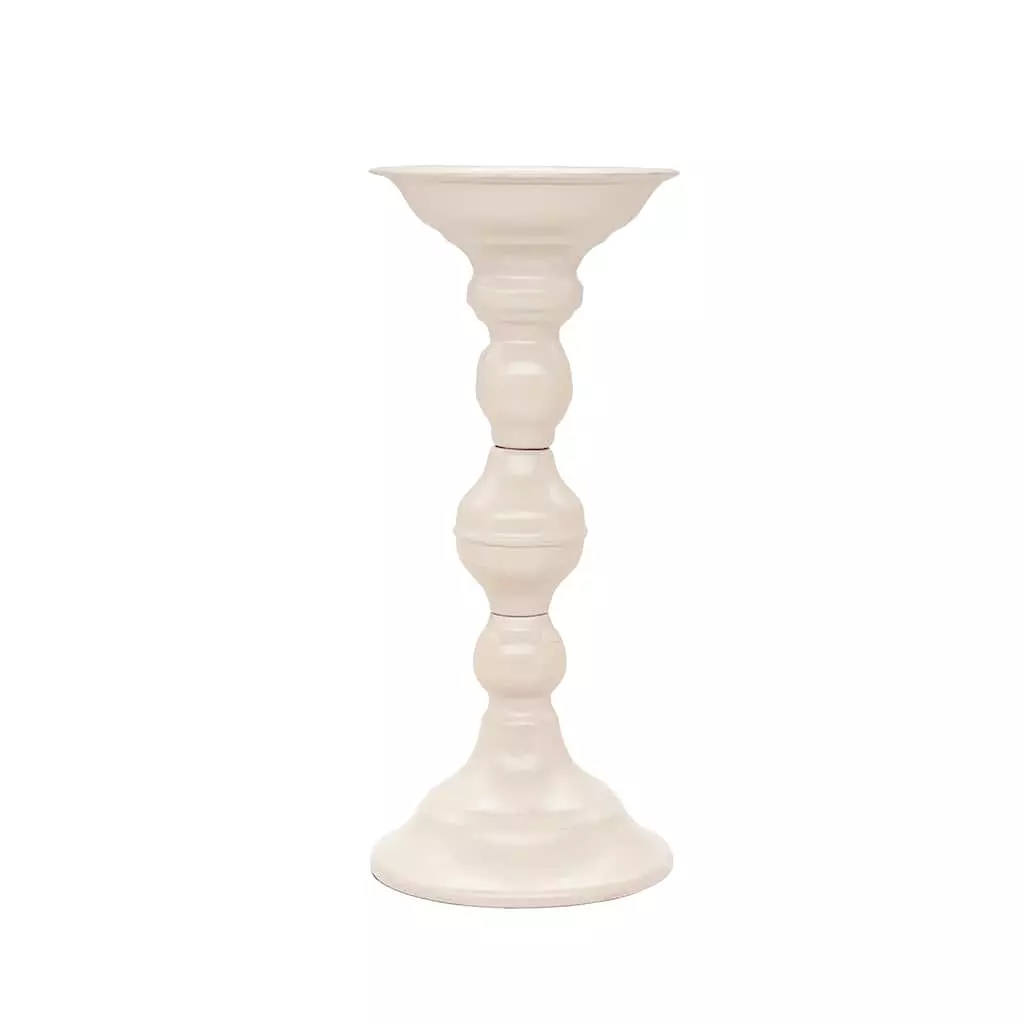 New ???? 6 Pack: 9" Cream Metal Pillar Candle Holder by Ashland® ???? 3 New ???? 6 Pack: 9" Cream Metal Pillar Candle Holder by Ashland® ????