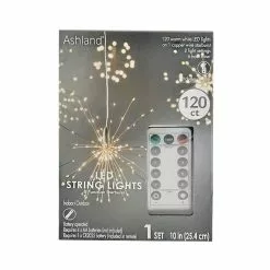 Best Sale ⌛ 120ct. Warm White LED Copper String Lights Starburst by Ashland® ????