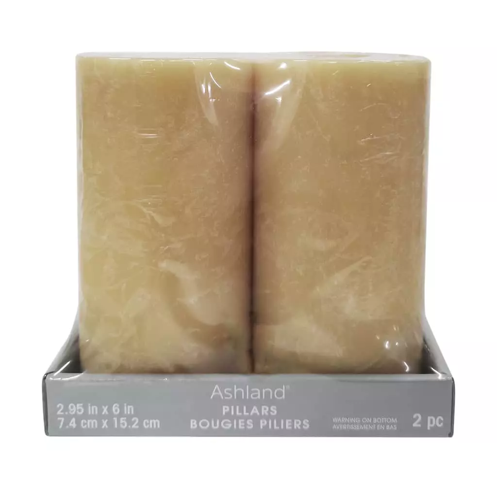 Wholesale ✔️ 6 Packs: 2 ct. (12 total) 2.95" x 6" Scented Pillar Candles by Ashland® ???? 3 Wholesale ✔️ 6 Packs: 2 ct. (12 total) 2.95" x 6" Scented Pillar Candles by Ashland® ????