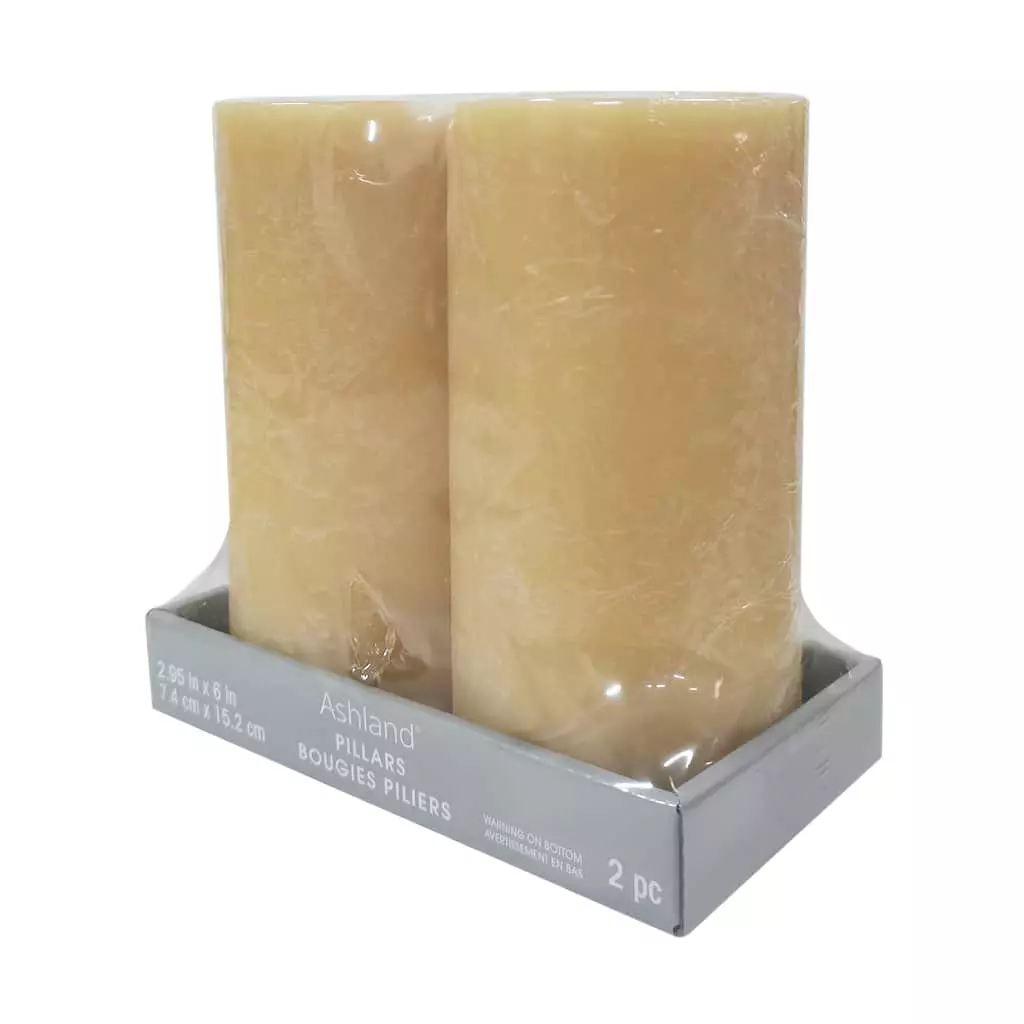 Wholesale ✔️ 6 Packs: 2 ct. (12 total) 2.95" x 6" Scented Pillar Candles by Ashland® ???? 6 Wholesale ✔️ 6 Packs: 2 ct. (12 total) 2.95" x 6" Scented Pillar Candles by Ashland® ???? - Image 4