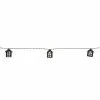 Discount ???? 8 Pack: 10ct. Warm White LED Black House String Lights by Ashland® ✨