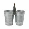 Budget ???? 8 Pack: 9.6" Mini Galvanized Double Bucket by Ashland® ???? -Ashland Sales 10671576 1 1