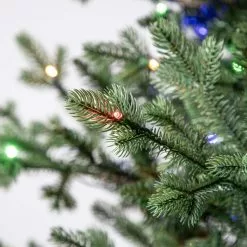 Hot Sale ???? 7.5ft. Pre-Lit Balkan Spruce Quick Set® Artificial ???? Christmas Tree, Color-Changing LED Lights by Ashland® ???? -Ashland Sales 10671960 18