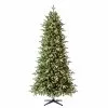 Promo ???? 7ft. Pre-Lit Denison Slim Fir Artificial ???? Christmas Tree, Fairy Warm White LED Lights by Ashland® ???? -Ashland Sales 10671962