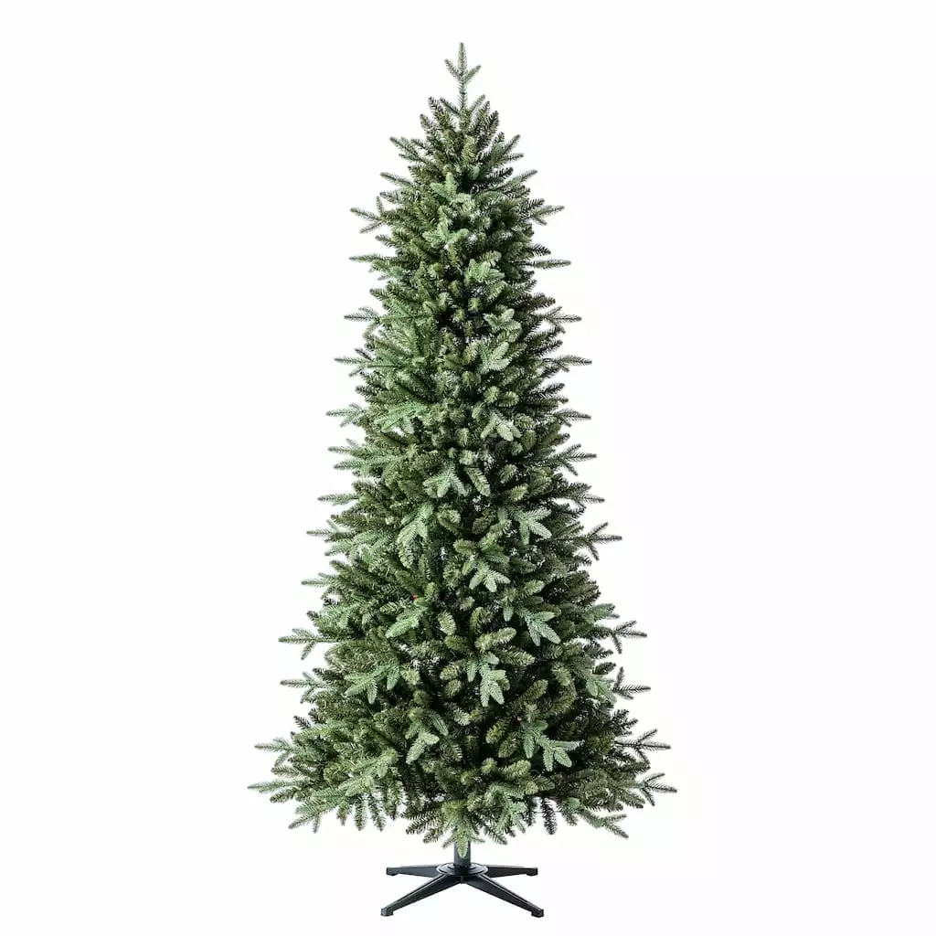 Promo ???? 7ft. Pre-Lit Denison Slim Fir Artificial ???? Christmas Tree, Fairy Warm White LED Lights by Ashland® ???? 4 Promo ???? 7ft. Pre-Lit Denison Slim Fir Artificial ???? Christmas Tree, Fairy Warm White LED Lights by Ashland® ???? - Image 2