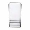 Discount ???? 6 Pack: 12" Square Glass Candle Terrarium by Ashland® ????