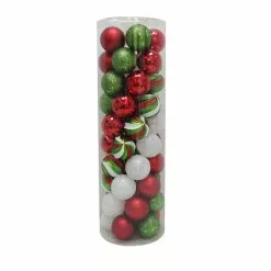 Coupon ???? 50ct. Red, White & Green Ball Ornaments by Ashland® ????
