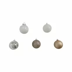 Top 10 ???? Assorted 50ct. Silver & White Ball Ornaments by Ashland® ???? -Ashland Sales 10672833 3