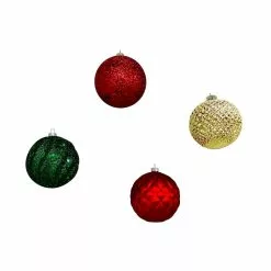 New ✨ Assorted 32ct. 3" Red, Green & Gold Shatterproof Ball Ornaments by Ashland® ???? -Ashland Sales 10672846 3