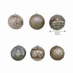 Best deal ???? Assorted 6ct. 4.5" Metallic Shatterproof Ball Ornaments by Ashland® ⌛ -Ashland Sales 10672855 4
