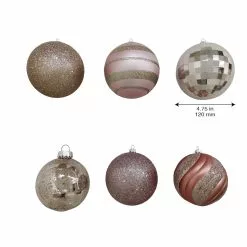 Deals ???? Assorted 6ct. 4.5" Pink Shatterproof Ball Ornaments by Ashland® ???? -Ashland Sales 10672861 4
