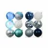 Deals ⭐ Assorted 6ct. 5" Silver, Blue & White Shatterproof Ball Ornaments by Ashland® ???? -Ashland Sales 10672869 1