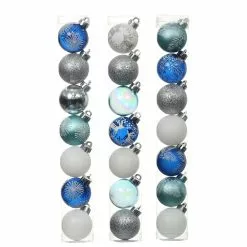 Discount ???? Assorted Silver & Blue Ornament Tube by Ashland® ???? -Ashland Sales 10672887 2