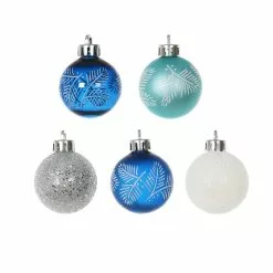 Discount ???? Assorted Silver & Blue Ornament Tube by Ashland® ???? -Ashland Sales 10672887 4