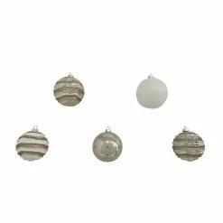 Top 10 ???? Assorted Silver & White Plastic Round Ornaments by Ashland® ???? -Ashland Sales 10672891 3