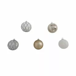 Top 10 ???? Assorted Silver & White Plastic Round Ornaments by Ashland® ???? -Ashland Sales 10672891 4