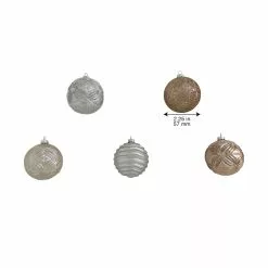 Top 10 ???? Assorted Silver & White Plastic Round Ornaments by Ashland® ???? -Ashland Sales 10672891 8
