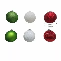 Flash Sale ???? 6ct. 6" Classic Shatterproof Ball Ornaments by Ashland® ⌛ -Ashland Sales 10672898 3