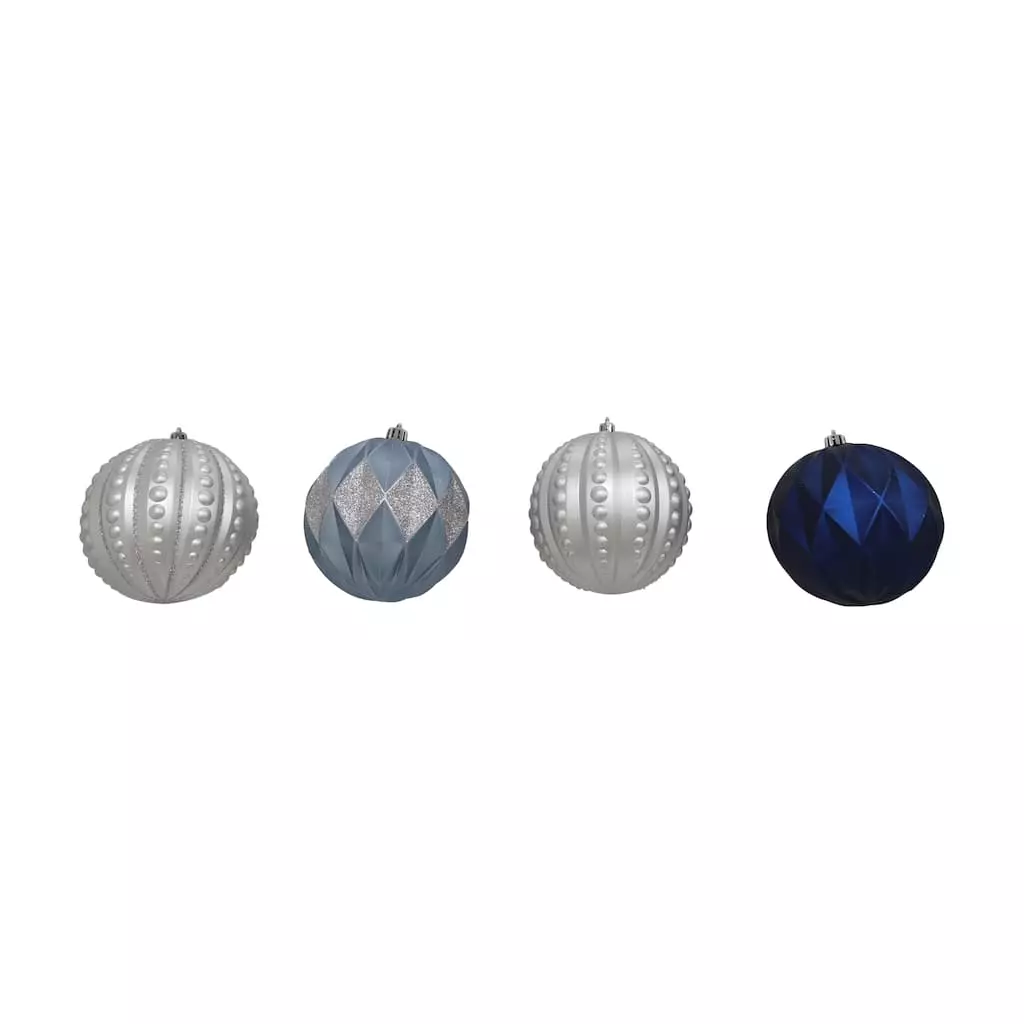 Hot Sale ???? 44ct. Silver & Blue Shatterproof Ball Ornaments by Ashland® ???? 4 Hot Sale ???? 44ct. Silver & Blue Shatterproof Ball Ornaments by Ashland® ???? - Image 2