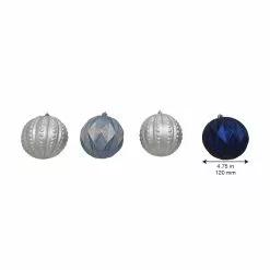 Hot Sale ???? 44ct. Silver & Blue Shatterproof Ball Ornaments by Ashland® ???? 10 Hot Sale ???? 44ct. Silver & Blue Shatterproof Ball Ornaments by Ashland® ???? -Ashland Sales 10672911 4