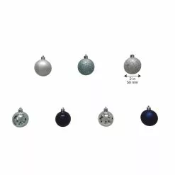 Hot Sale ???? 44ct. Silver & Blue Shatterproof Ball Ornaments by Ashland® ???? 11 Hot Sale ???? 44ct. Silver & Blue Shatterproof Ball Ornaments by Ashland® ???? -Ashland Sales 10672911 5