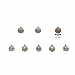 Best Pirce ???? 44ct. Metallic Shatterproof Ball Ornaments by Ashland® ???? -Ashland Sales 10672914 5