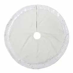 Budget ???? 30" White & Sequin Pencil Tree ???? Skirt by Ashland® ❤️