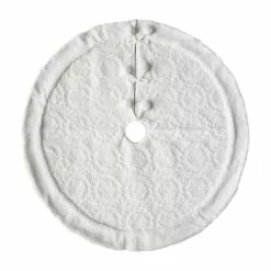 Top 10 ???? 48" White Faux Fur Tree ???? Skirt by Ashland® ????