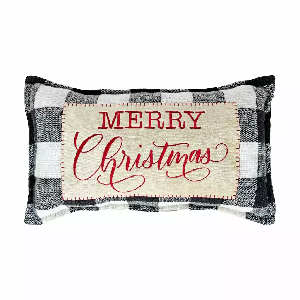Best Pirce ???? Merry ❄ Christmas Buffalo Check Pillow by Ashland® ???? 3 Best Pirce ???? Merry ❄ Christmas Buffalo Check Pillow by Ashland® ????