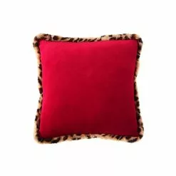Brand new ✨ Red Pillow with Leopard Trim by Ashland® ????