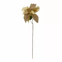 Buy ???? Metallic Gold Poinsettia Stem by Ashland® ⭐