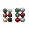 Wholesale ???? Assorted 6ct. 4.5" Farmhouse Ball Ornament Set by Ashland® ???? -Ashland Sales 10673664 1