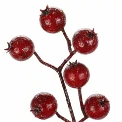 Flash Sale ❤️ Iced Red Rose Berry Stem by Ashland® ???? 6 Flash Sale ❤️ Iced Red Rose Berry Stem by Ashland® ???? -Ashland Sales 10673715 2