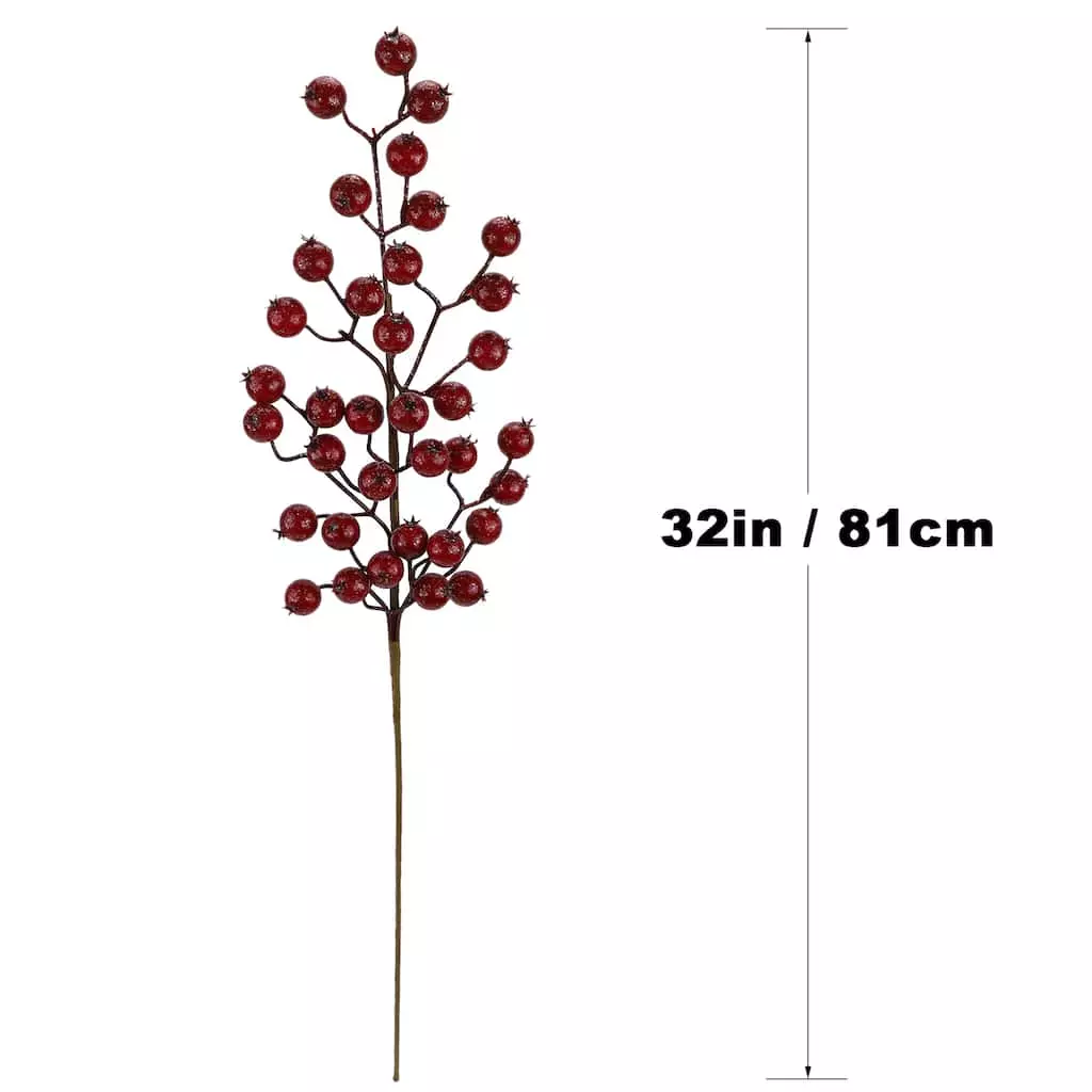 Flash Sale ❤️ Iced Red Rose Berry Stem by Ashland® ???? 5 Flash Sale ❤️ Iced Red Rose Berry Stem by Ashland® ???? - Image 3
