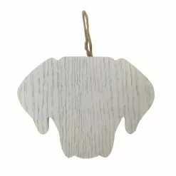 Flash Sale ⌛ 5" White ???? Dog Ornament by Michaels ⭐