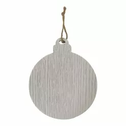 Best deal ???? 5" White Round Bulb Ornament by Michaels ????