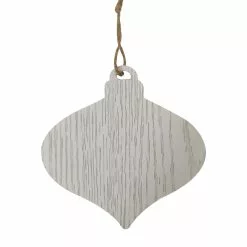 Outlet ???? 5" White Onion Bulb Ornament by Michaels ????