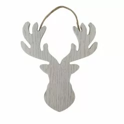 Flash Sale ???? 5" White Deer Head Ornament by Michaels ❤️