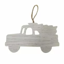 Discount ???? 6" White Truck Ornament by Michaels ????