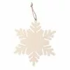 New ⌛ 5" DIY Unfinished Wood Snowflake Ornament by Michaels ❤️ 2 New ⌛ 5" DIY Unfinished Wood Snowflake Ornament by Michaels ❤️ -Ashland Sales 10674419 1