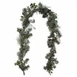 Best deal ???? 6ft. Silver Ornament Pine Garland by Ashland® ⌛ -Ashland Sales 10674492 3