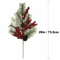 Outlet ???? Berry & Pinecone Cashmere Pine Stem by Ashland® ???? -Ashland Sales 10674548 3