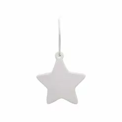 Wholesale ???? 4" Unfinished Ceramic Star Ornament by Michaels ❤️